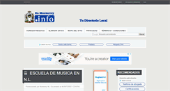 Desktop Screenshot of enmonterrey.info